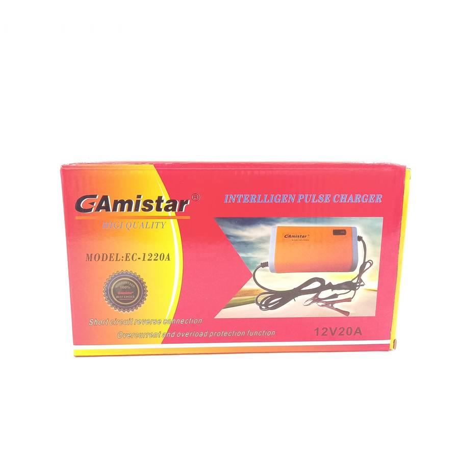 EA024 - Auto Battery Charger Intelligent  Pulse 12 Volts 20 Amps