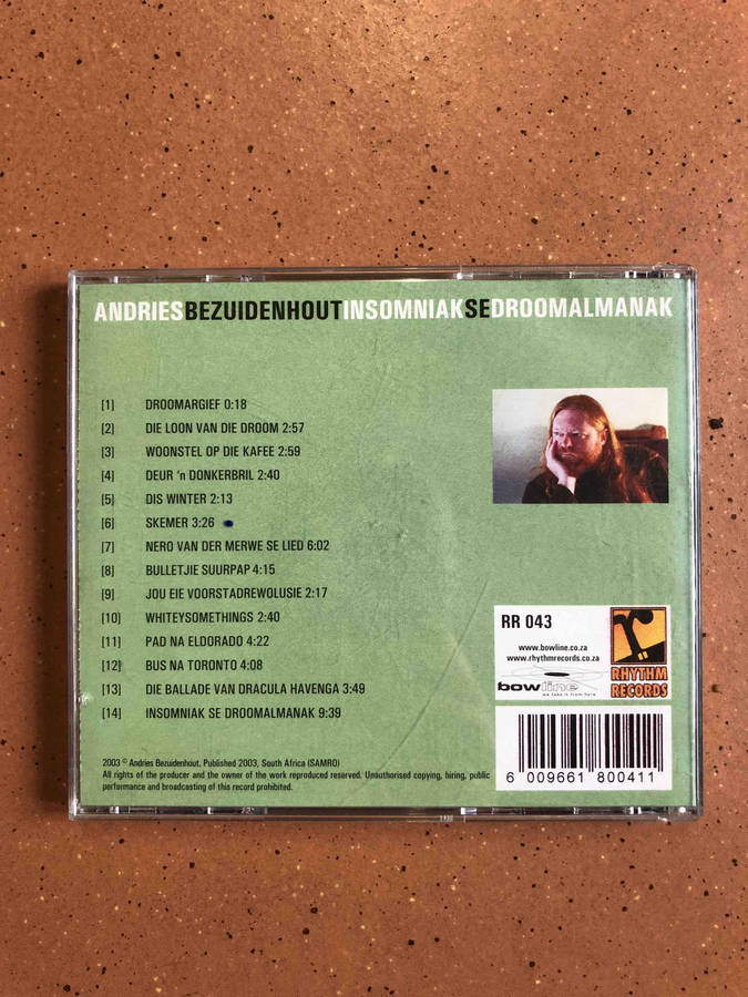 Andries Bezuidenhout - Insomniak se Droomalmanak (CD)