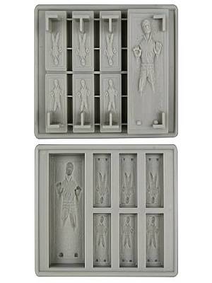 Star Wars Han Solo in Carbonite Silicone Ice Cube Tray
