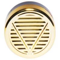 Cigar Humidifier - Round Plastic Gold Finish