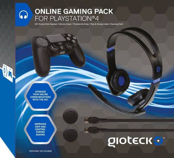 PS4 Online Gaming Pack (Gioteck)