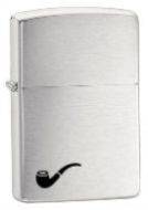 Zippo Lighter: Chrome pipe lighter