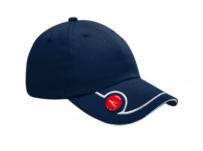Eagle cap - with removable golf marker - navy/white