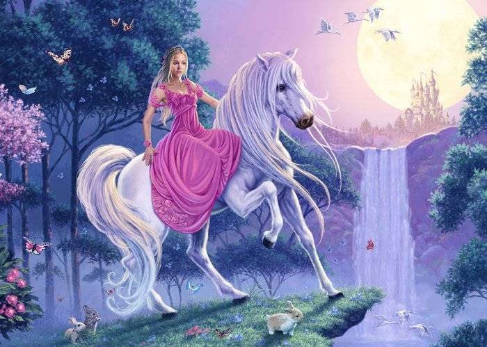 Princess on Horse (24pc Puzzle)