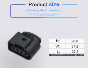Coil 4 Pin 3.5 series electrical wire connector plug