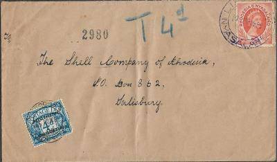 (Item 00724) Southern Rhodesia - Rhodesia & Nyasaland 1957 - 59