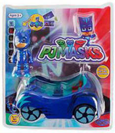 PJ Mask Figurines and Vehicle - Catboy