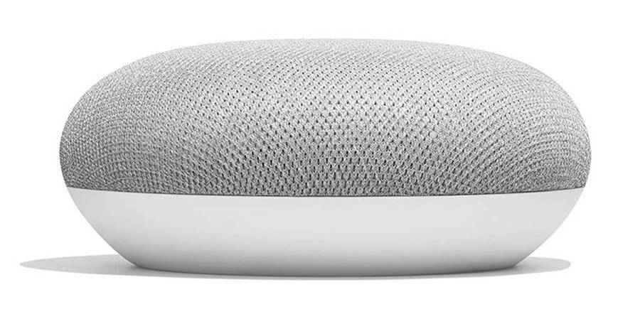 Google Home Mini Smart Speaker - Chalk - Refurbished (bulk packaging)