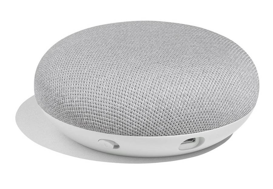 Google Home Mini Smart Speaker - Chalk - Refurbished (bulk packaging)