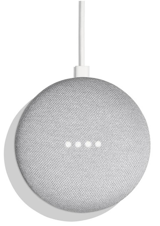 Google Home Mini Smart Speaker - Chalk - Refurbished (bulk packaging)