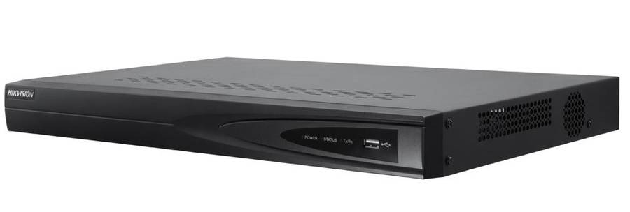 Hikvision 16-Channel Embedded NVR. Incoming bandwidth: 100Mbps, Outgoing bandwidth: 80Mbps, Two-way