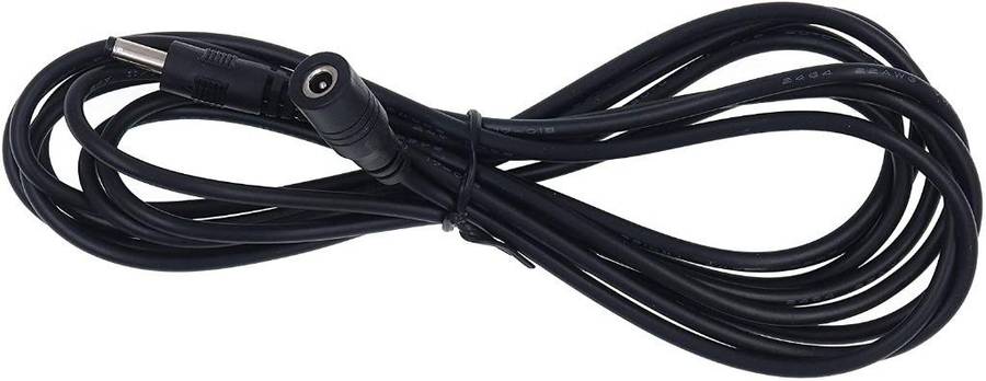DC Extension Cable for Echo Dot (3rd gen and 4th gen) and Echo Spot (3.5mm outside tip) 3m