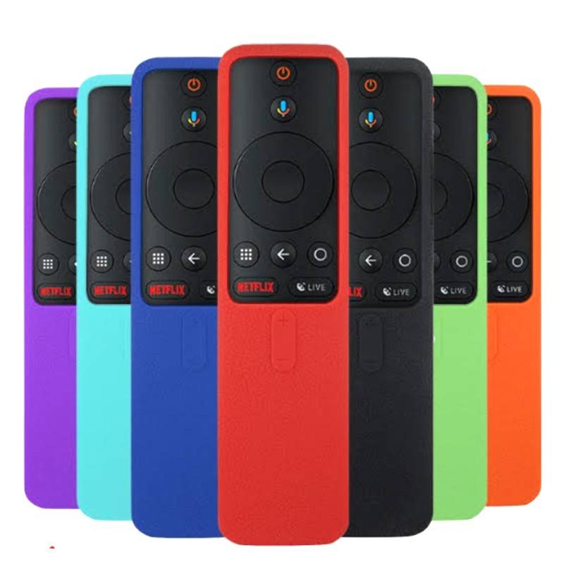 Silicone Remote Case for Xiaomi Mi Box S Remote Control Orange