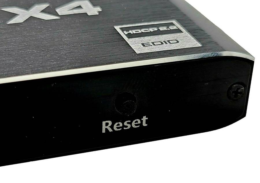 HDMI 4-Way Splitter 4K 60 Hz fps HDR HDCP 2.2 1x4 Scaler with EDID 120 Hz