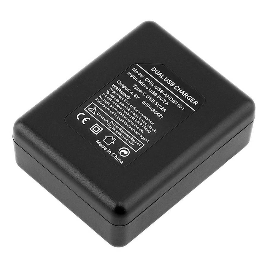 GoPro HERO Dual Battery Charger with 2 Batteries for GoPro HERO Cameras