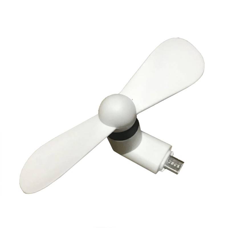 Portable Micro USB Fan (works with most Smart Phones with Micro USB) Orange