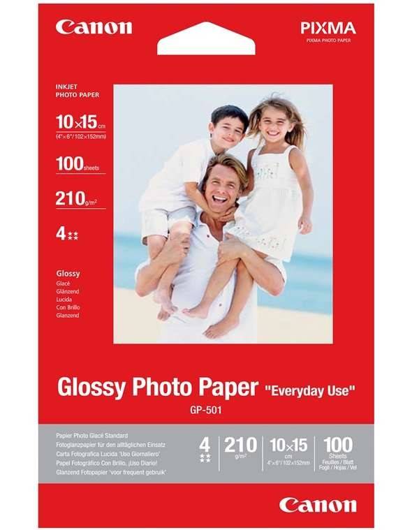 Canon GP-501 4 x 6 100 SH Photo Glossy Paper - Canon