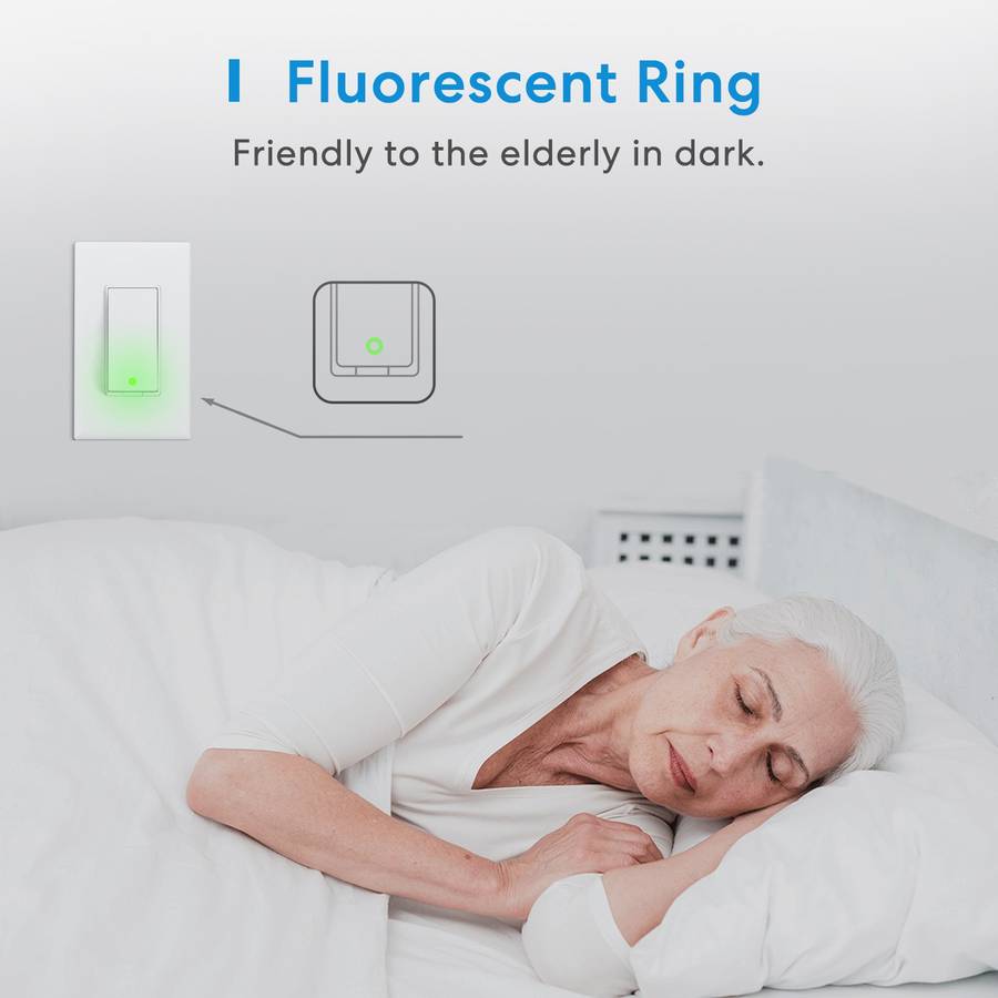 Meross Smart Wi-Fi 3 Way Light Switch - Alexa/Google/Apple HomeKit Compatible - (Requires Neutral...