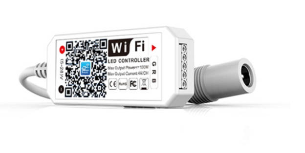 Mini RGB Wifi LED Controller - Works with Alexa and Google Home