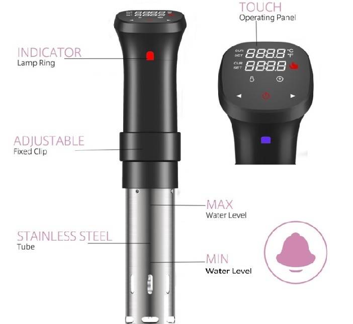 Sous Vide Circulator (with Touch Panel)