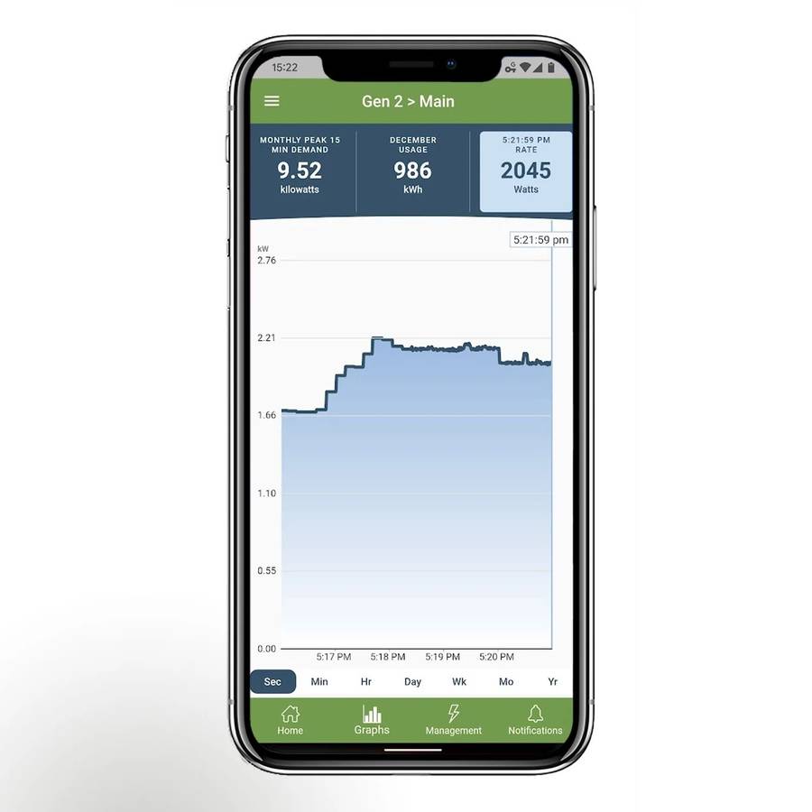 Emporia Vue Gen 2 Energy Monitor - with 16x 50A Emporia Current Monitoring Sensors