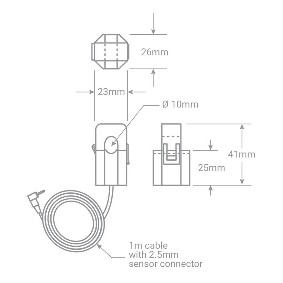 Emporia Vue Gen 2 Energy Monitor - 200A 3-PHASE Sensors and 16x 50A Sensors