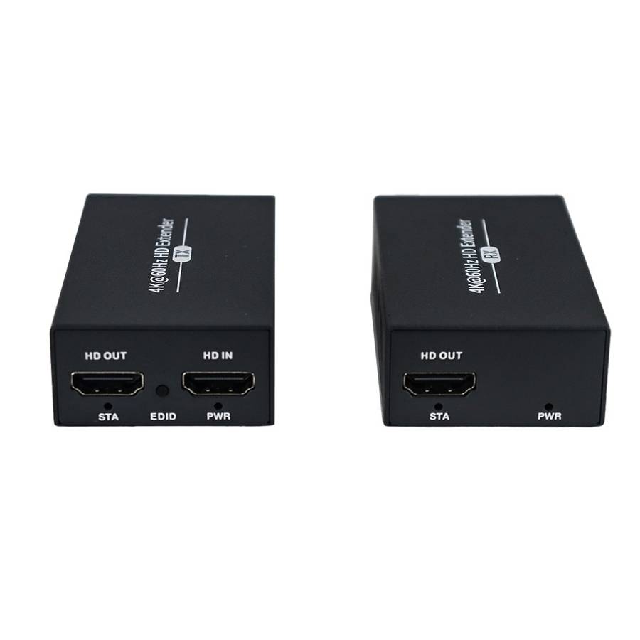 120m 4K HDMI Extender over CAT5E/CAT6 - up to 120 meters via a Network Cable - 3840 x 2160 @ 60Hz...