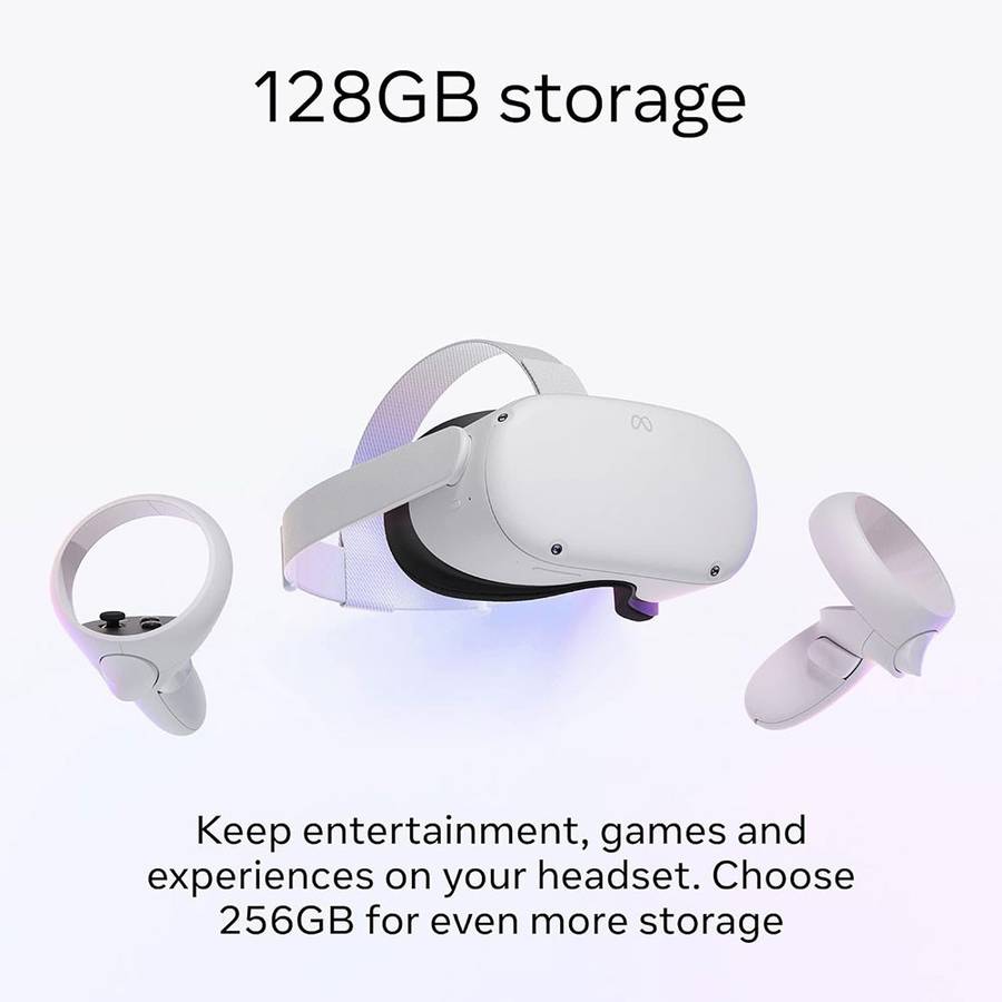 Meta Quest 2 - Advanced All-In-One Virtual Reality Headset 128GB