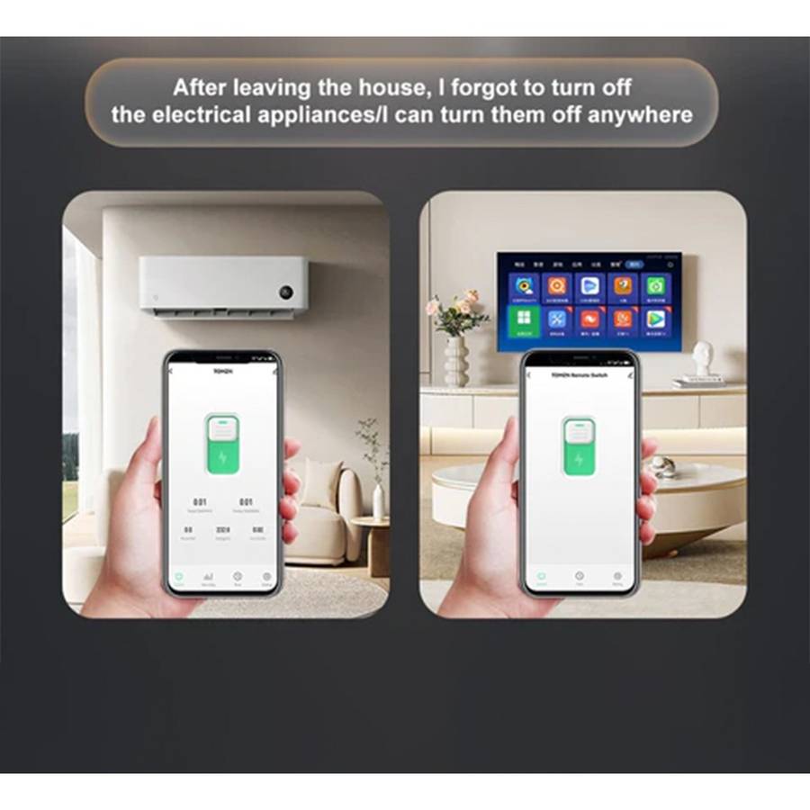 EWELINK WIFI Smart Circuit Breaker Type Timer - 63A with Power KWh Monitoring - Ewelink Smart App...
