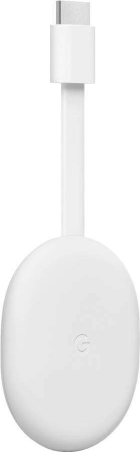 Chromecast with Google TV 4K HDR - Snow (REFURBISHED)
