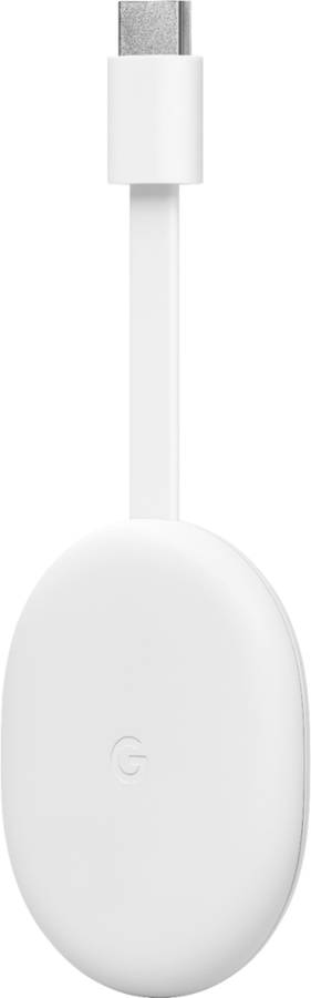 Chromecast with Google TV 4K HDR - Snow (REFURBISHED)