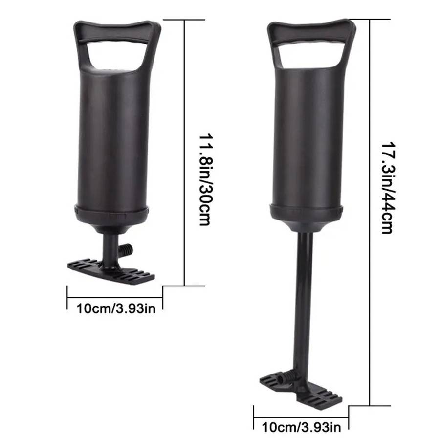 Two Way Pump - includes 3 Valve Adaptors to Fit Nearly every Inflation Valve