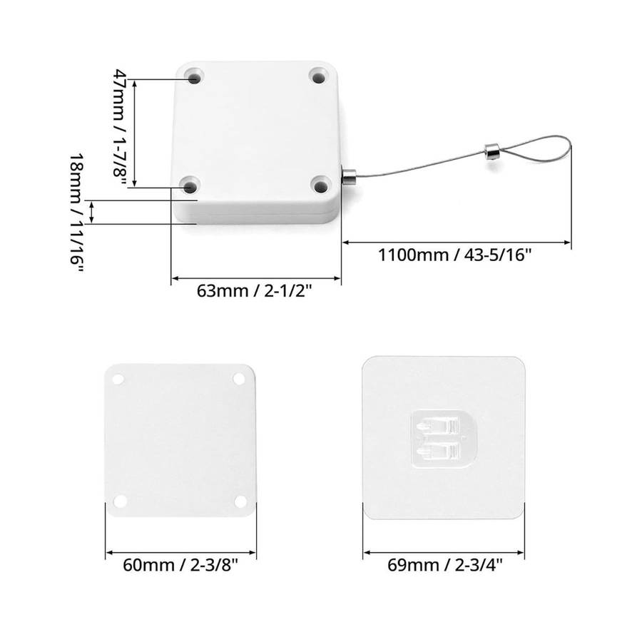 Automatic Door Closer - This automatic closer installs easily and keeps doors shut securely (Mult...