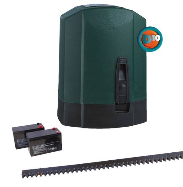 Centurion D10 Motor Kit incl 2 x Battery, 4m Steel Rack - Centurion