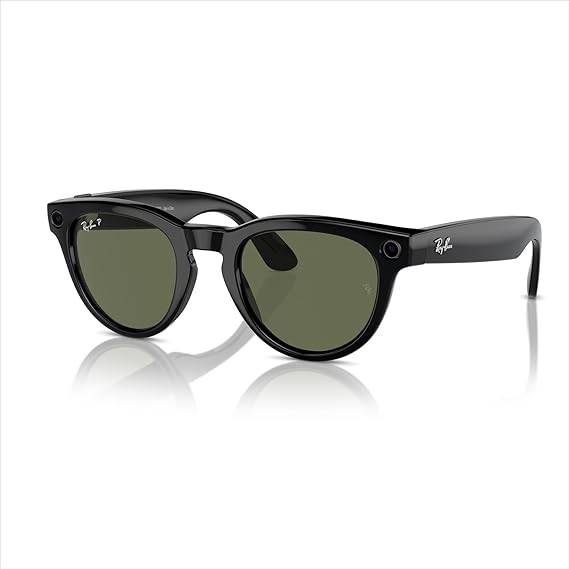 Ray-Ban | Meta Smart Glasses - Stylish Smart Wearable with Camera- Audio- and AR Features Regular...