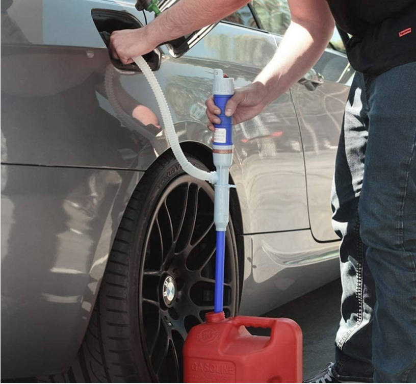 Portable Electric Oil Pump & Siphon - Battery-Powered- Non-Rechargeable