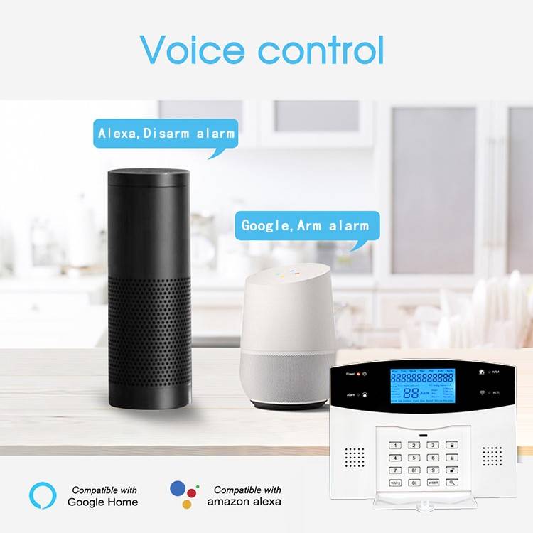 Tuya WIFI + GSM Alarm System Kit