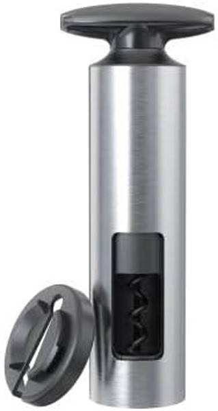 Self Pull Cork Screw Wine Opener (Stainless Steel) with paper cutter