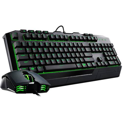 Cooler Master Devastator II Green LED Gaming Mouse and Keyboard Combo - CoolerMaster