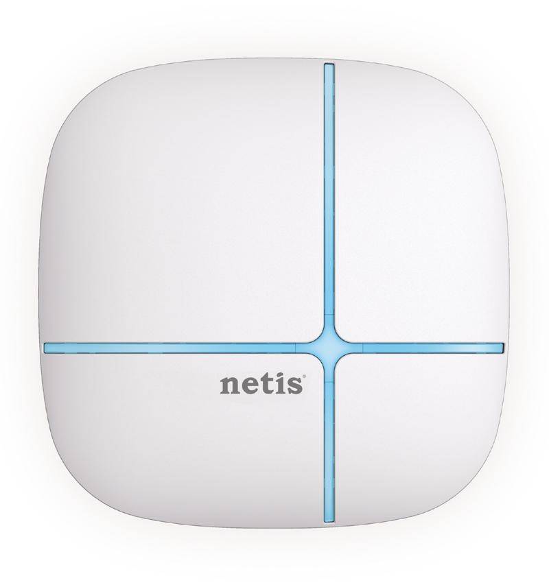 Netis 300Mbps Wireless N High Power Ceiling-Mounted Access Point (Passive PoE)WF2520P - Netis