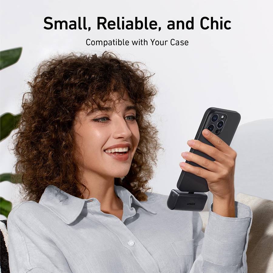 Anker Nano Power Bank - 22.5W / 5000mAh / Built-In USB-C Connector - Used - Slightly Scratched