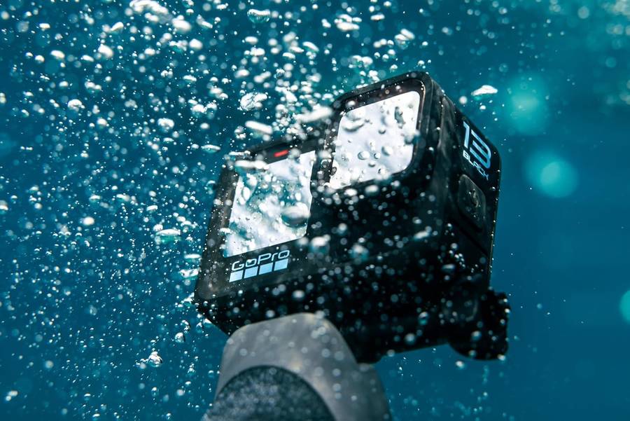 GoPro HERO13 Black  5.3K/60 Waterproof Action Camera with HB-Series Lens Compatibility