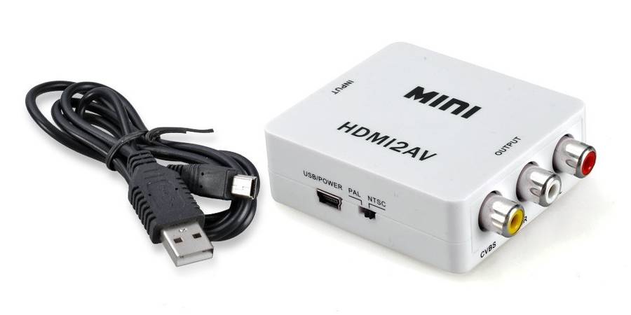 HDMI to AV (RCA) Converter