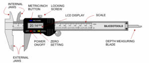 Caliper-vernier-gauge-precision-measuring-stainless-steel-0-150mm-6inch-Digital 2
