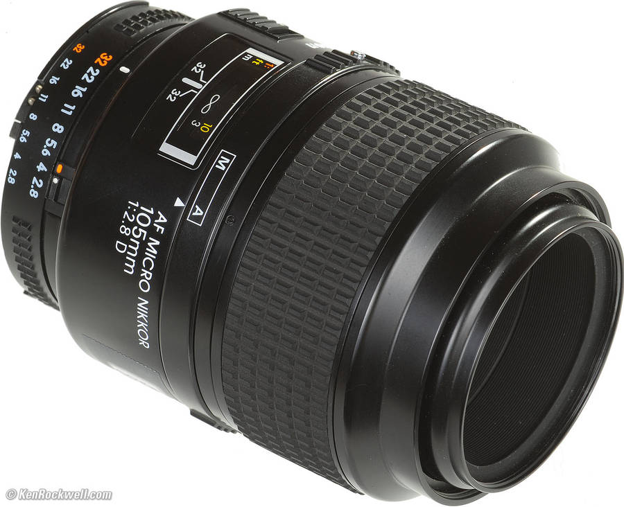 ** Nikon  AF MICRO NIKKOR 105mm Lens **