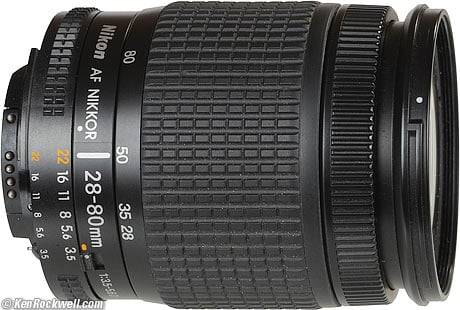 NIKON 28-80mm LENS