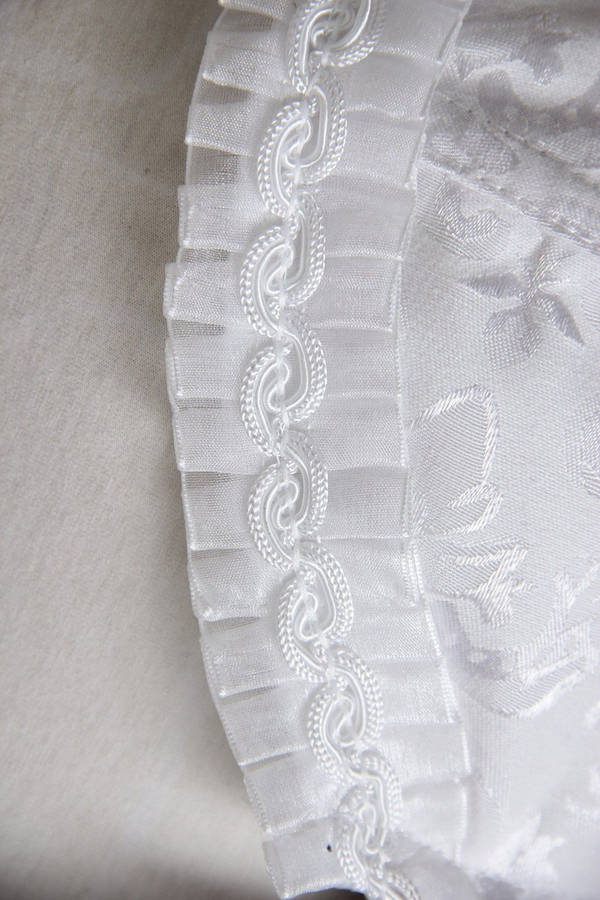 Steel Boning Zipper Corset, Vintage Floral Embroidered Corset, Floral Embroidered Steel Boning Corset, #M5078