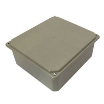 ENCL ABS 222x204x80 LIGHT GREY F/L  EHJ8-FL L/GREY