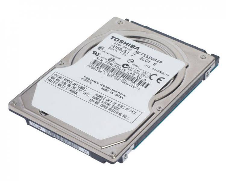 750GB 2.5" Toshiba Laptop Hard-Drive