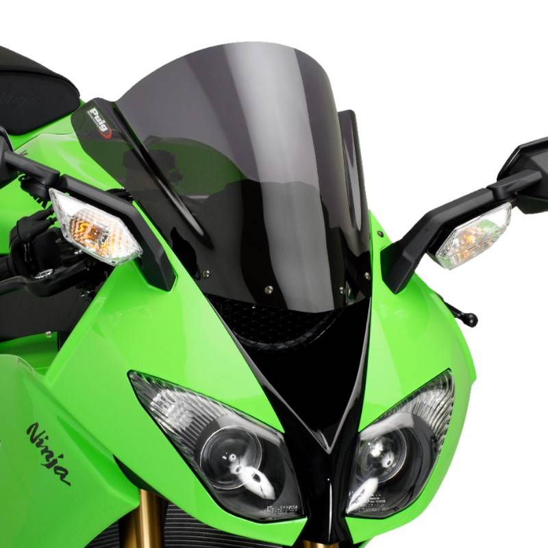 PUIG - Kawasaki ZX6R (09-16), ZX6R 636 (13-16) & ZX10R (08-10) - Airflow Dark Tint Screen